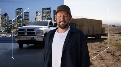 Tyler Dawson with his 2015 Ram 3500